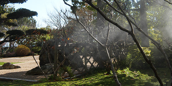 Brumisateur de jardin avec Jardin de la Vallée