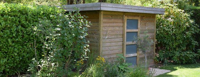 Abri de Jardin : Conception et Installation - Les Jardins de la Vallée